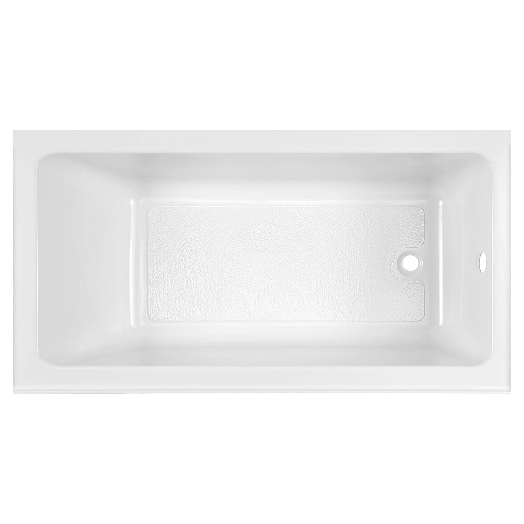 Studio 60 x 30 Inch Integral Apron Bathtub Above Floor Rough with Right Hand Outlet ARCTIC